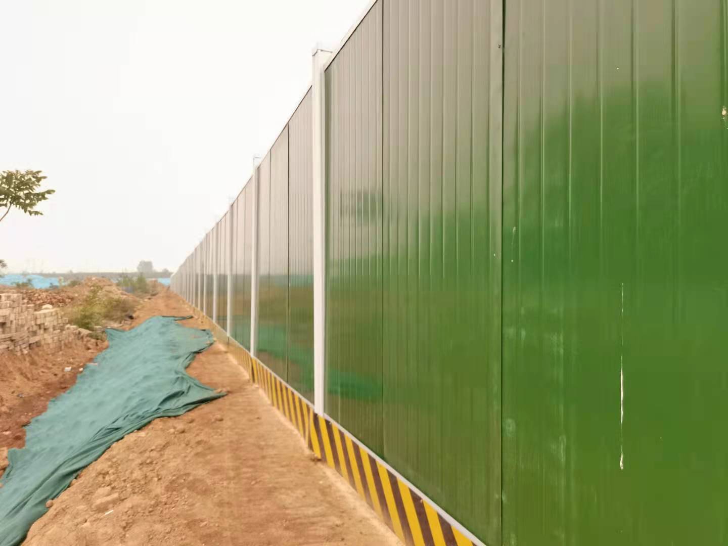 鄭州市二七區安裝地鐵圍擋