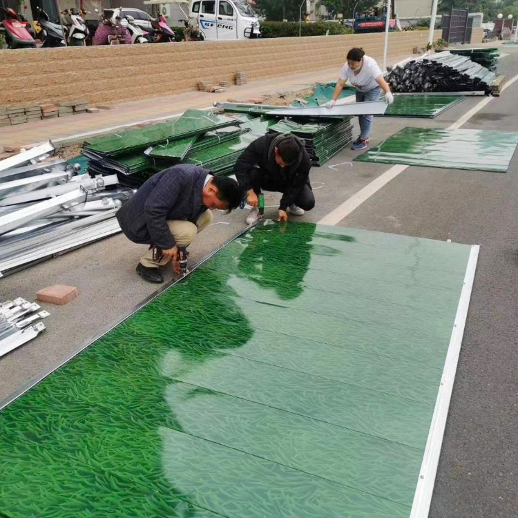 2米臨時(shí)工地圍擋效果圖